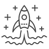 rocket-lifting-off-icon